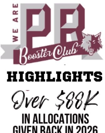 We Are PR Booster Club highlights: over $88K in allocations given back in 2026